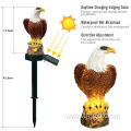 Solar Resin Eagle Ground Lamp